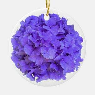 Lavender lila paars Hydrangeas purple Flowers Keramisch Ornament