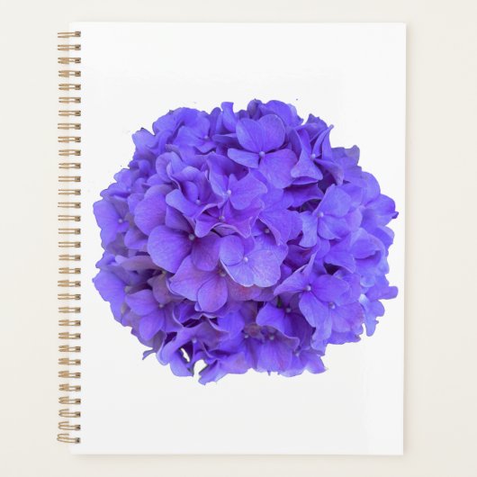 Lavender lila paars Hydrangeas purple Flowers Planner (Voorkant)