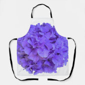 Lavender lila paars Hydrangeas purple Flowers Schort (Voorkant)