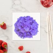 Lavender lila paars Hydrangeas purple Flowers Servet (Insitu)