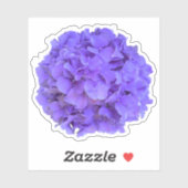 Lavender lila paars Hydrangeas purple Flowers Sticker (Vel)