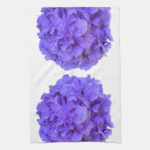 Lavender lila paars Hydrangeas purple Flowers Theedoek (Verticaal)