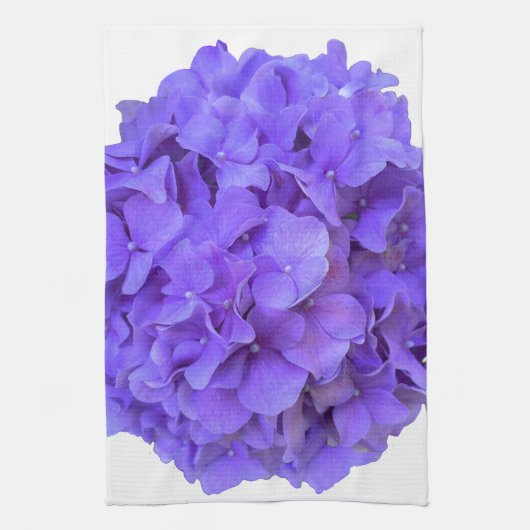 Lavender lila paars Hydrangeas purple Flowers Theedoek (Verticaal)