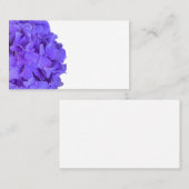 Lavender lila paars Hydrangeas purple Flowers Visitekaartje (Voorkant / Achterkant)