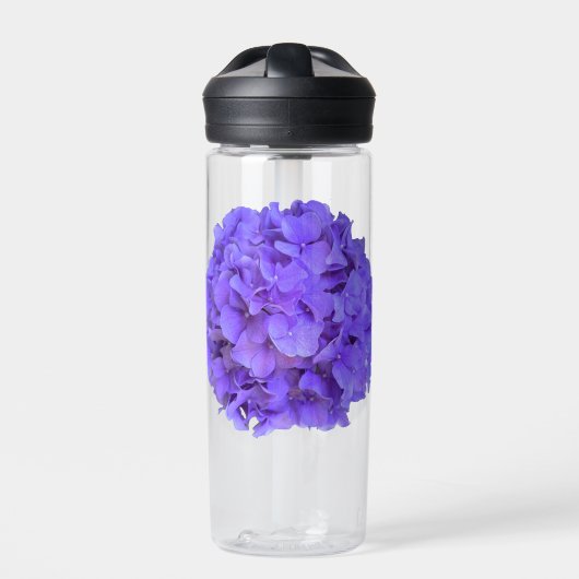 Lavender lila paars Hydrangeas purple Flowers Waterfles (Voorkant)