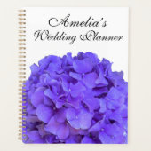 Lavender lila paarse bruiloft planner (Voorkant)