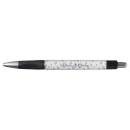Lavender & Lilac Floral Arch Wedding Pen