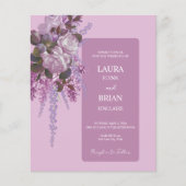 Lavender, Lilacs, Rozen, Budget Wedding (Voorkant)