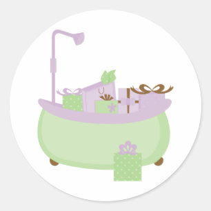 Lavender & Limoen Tub Stickers
