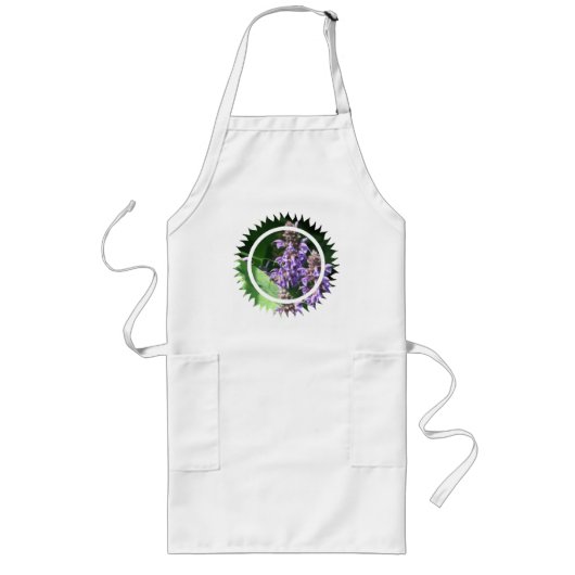Lavender Long Apron Lang Schort (Voorkant)