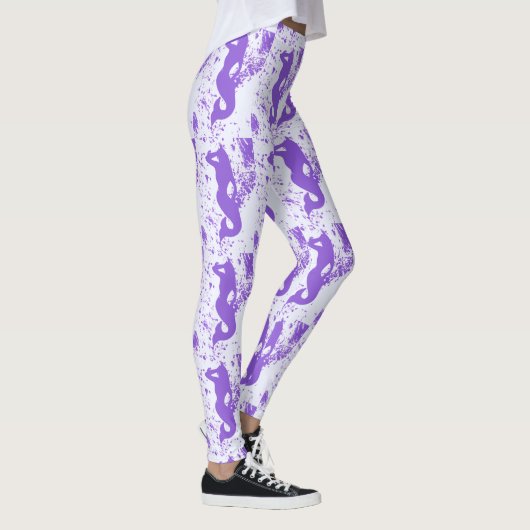 lavender look out mermaids leggings (Rechts)