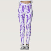 lavender look out mermaids leggings (Voorkant)