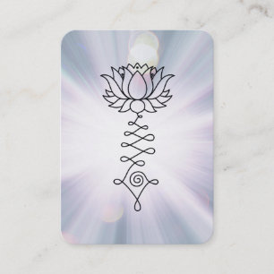 *~* Lavender Lotus Blue Rays Reiki Healing Energy  Visitekaartje