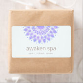 Lavender Lotus Flower Natural Spa and Beauty Etiket (Insitu)