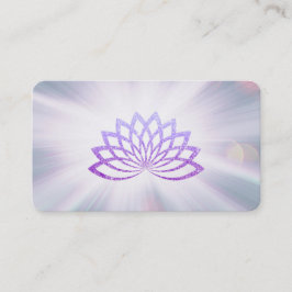 *~* Lavender Lotus Rays Reiki Energy Healing Visitekaartje