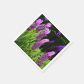 Lavender, Love & Devotion Yellow, bruiloft Napkins Servet (Hoek)