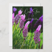 Lavender, Love & Devovovoding, Wedding Couples Sho Kaart (Voorkant)