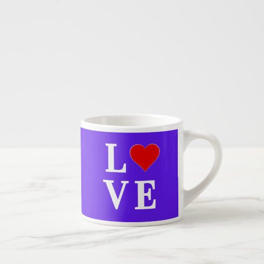 Lavender LOVE Elegant Espresso Kop (Rechts)