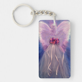 "Lavender Love" Engel is een symbool van Liefde Sleutelhanger