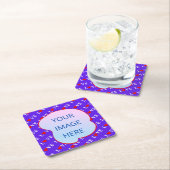 Lavender LOVE Modern Chic Kartonnen Onderzetters (Insitu)