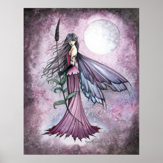 Lavender Maan Fee Posterprint Poster (Voorkant)