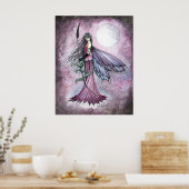Lavender Maan Fee Posterprint Poster (Keuken)