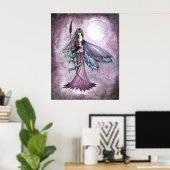 Lavender Maan Fee Posterprint Poster (Thuiskantoor)