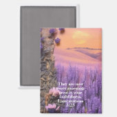 Lavender Magnet Lamentations 3:23 (Voorkant / Achterkant)