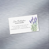 Lavender Magnetisch Visitekaartje (Voorbeeld)