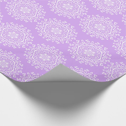 Lavender Mandala Cadeaupapier (Hoek)