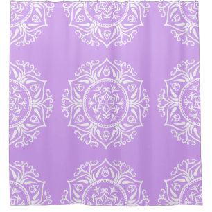 Lavender Mandala Douchegordijn