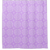 Lavender Mandala Douchegordijn (Voorkant)