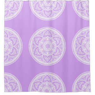 Lavender Mandala Douchegordijn