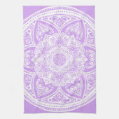 Lavender Mandala Theedoek (Verticaal)