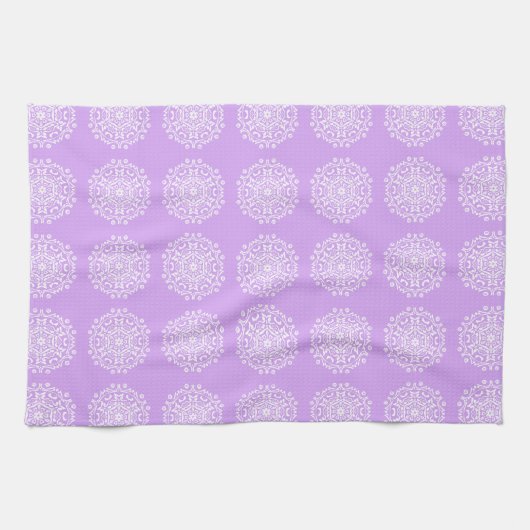 Lavender Mandala Theedoek (Horizontaal)