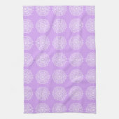 Lavender Mandala Theedoek (Verticaal)