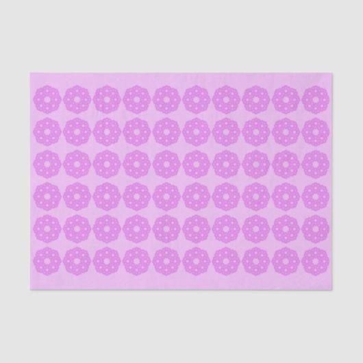 Lavender Mandala Tissuepapier (Voorkant)