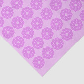 Lavender Mandala Tissuepapier (Detail)