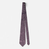Lavender Mauve Paarse Elegant Formal Wedding Stropdas (Voorkant)