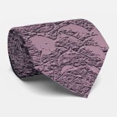 Lavender Mauve Paarse Elegant Formal Wedding Stropdas (Opgerold)