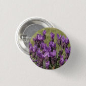 Lavender Meadow Flowers Ronde Button 3,2 Cm (Voorkant /achterkant)