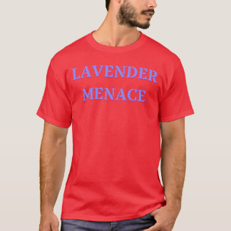 Lavender Menace Geïnspireerd door de Lesbische Rec T-shirt