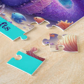 Lavender Merkitty Legpuzzel (Zijkant)