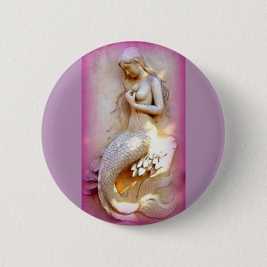 lavender mermaid button (Voorkant)