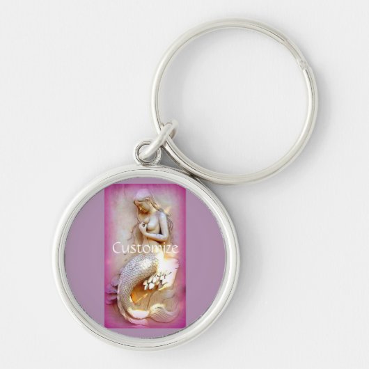 Lavender mermaid Thunder_Cove Sleutelhanger (Voorkant)
