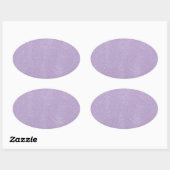 Lavender Mess Ovale Sticker (Vel)