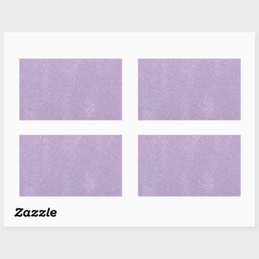 Lavender Mess Rechthoekige Sticker (Vel)