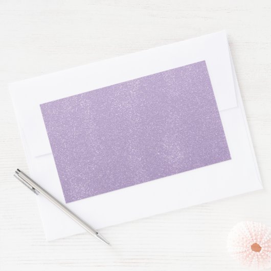 Lavender Mess Rechthoekige Sticker (Envelop)