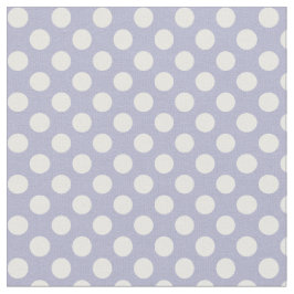 Lavender met White Polka Dot Fabric Stof
