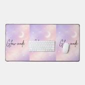 Lavender mist and blush aura AI art  Bureaumat (Keyboard & Muis)
